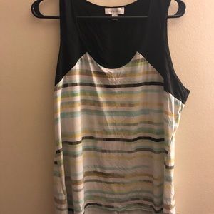 Women's striped tank